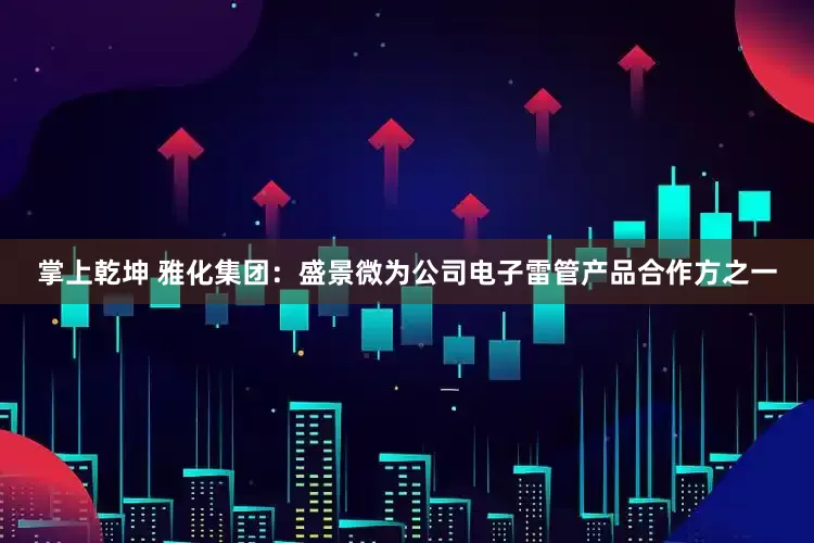 掌上乾坤 雅化集团：盛景微为公司电子雷管产品合作方之一